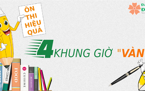 Ghi nhớ ngay 4 khung giờ vàng ôn thi hiệu quả nhất